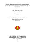 CORRELATION BETWEEN STUDENTS’ PRONUNCIATION AND 
THEIR SPEAKING ABILITY OF EFL UNDERGRADUATE STUDENTS 
OF TADULAKO UNIVERSITY