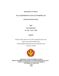Image of KEMAMPUAN SISWA 
DALAM REPRESENTASI DAN INTERPRETASI
GRAFIK KINEMATIKA