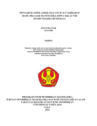 PENGARUH ASPEK-ASPEK SELF-EFFICACY TERHADAP
HASIL BELAJAR MATEMATIKA SISWA KELAS VIII
DI SMP NEGERI 2 BUMI RAYA